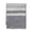 Field Throw Blanket in Light Grey / Grey / Ivory | Alicia Adams Alpaca at Fig Linens and Home