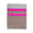 Field Throw Blanket in Light Taupe / Tobacco / Shocking Pink | Alicia Adams Alpaca