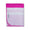 Field Throw Blanket Shocking Pink / Light Pink / Ivory | Alicia Adams Alpaca at Fig Linens and Home