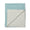 Alicia Adams Alpaca Hudson Bed Blanket at Fig Linens and Home in Aqua and Ivory