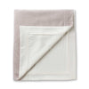Alicia Adams Alpaca Hudson Bed Blanket at Fig Linens and Home in Ivory and Light Taupe