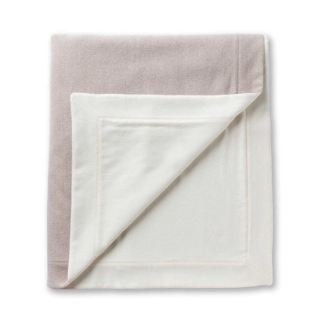 Alicia Adams Alpaca Hudson Bed Blanket at Fig Linens and Home in Ivory and Light Taupe