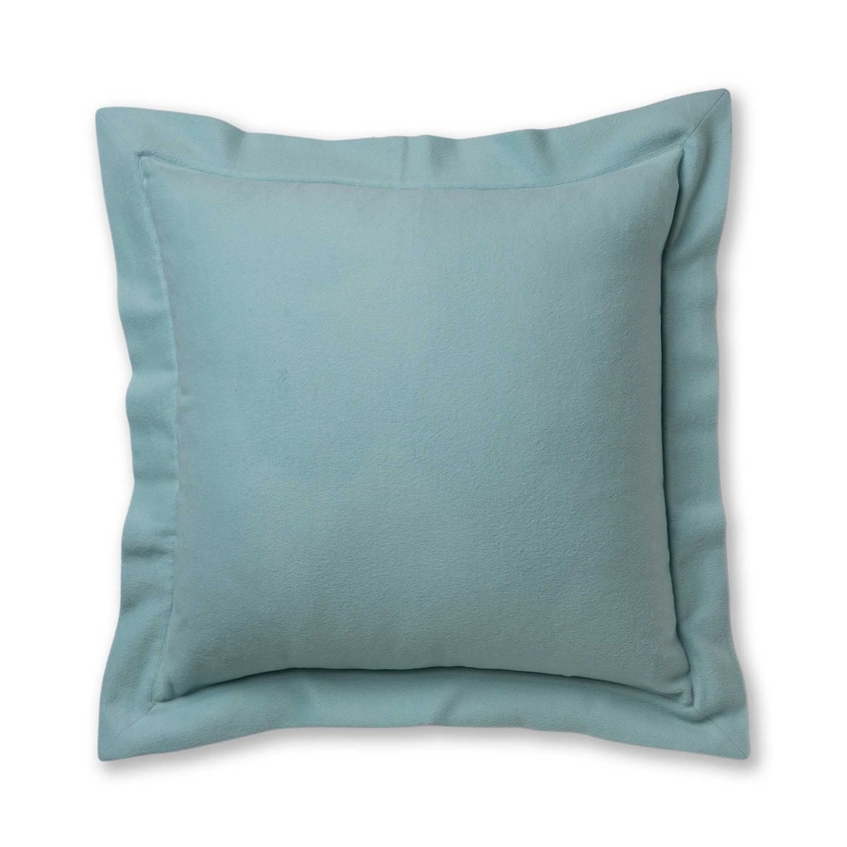 Hudson Euro Pillow in Aqua | Alicia Adams Alpaca at Fig Linens and Home