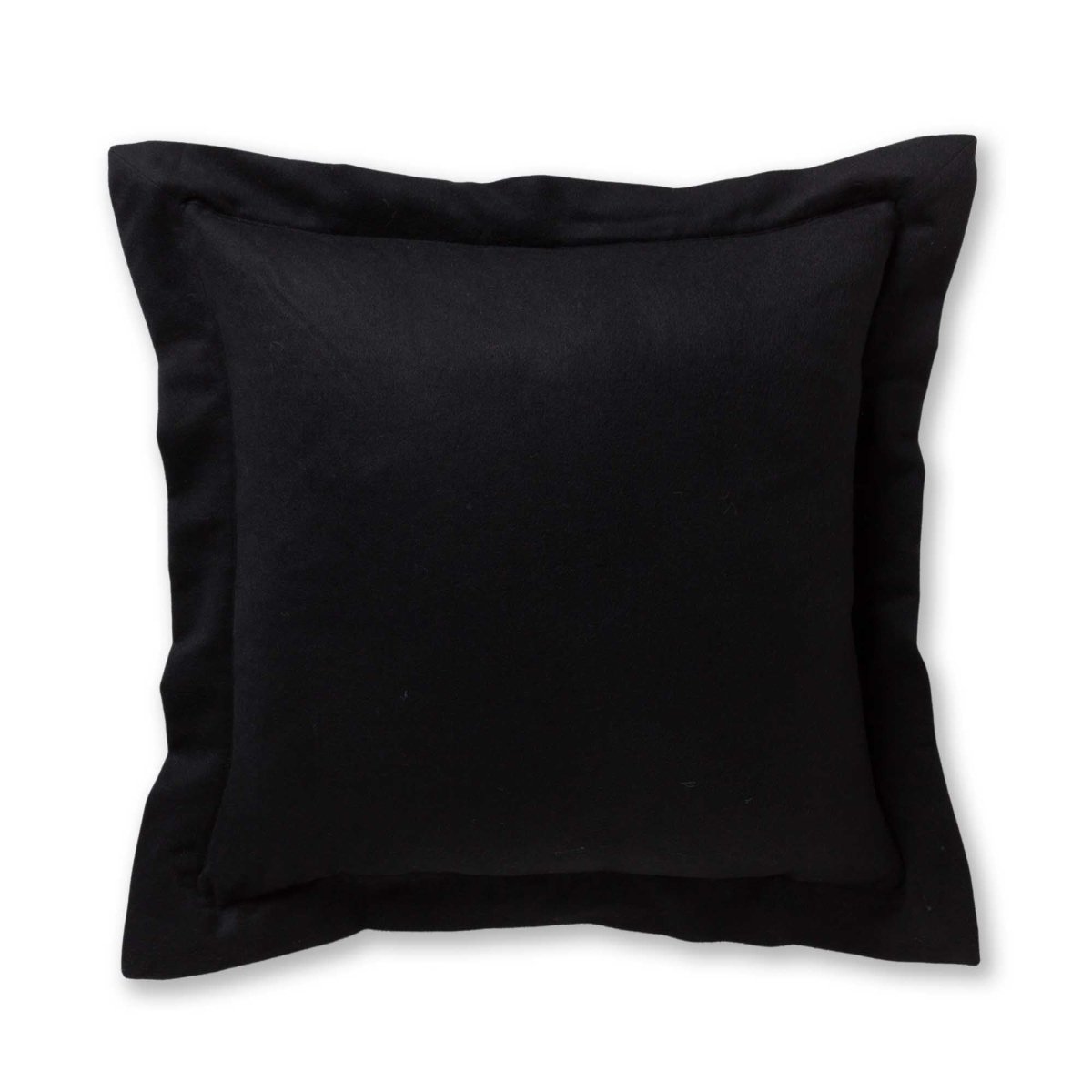 Hudson Euro Pillow in Black | Alicia Adams Alpaca at Fig Linens and Home