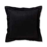 Hudson Euro Pillow in Black | Alicia Adams Alpaca at Fig Linens and Home