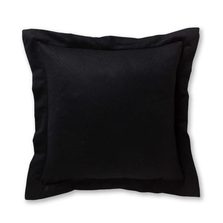 Hudson Euro Pillow in Black | Alicia Adams Alpaca at Fig Linens and Home