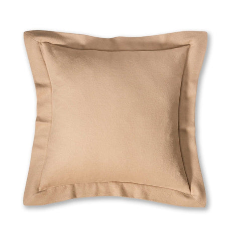 Hudson Euro Pillow in Light Camel | Alicia Adams Alpaca at Fig Linens and Home