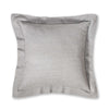Hudson Euro Pillow in Light Grey | Alicia Adams Alpaca at Fig Linens and Home