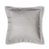 Hudson Euro Pillow in Light Grey | Alicia Adams Alpaca at Fig Linens and Home