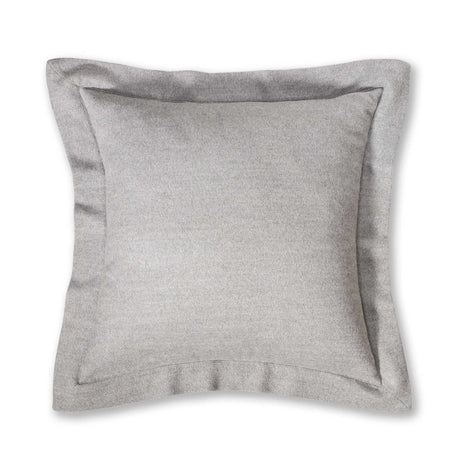 Hudson Euro Pillow in Light Grey | Alicia Adams Alpaca at Fig Linens and Home