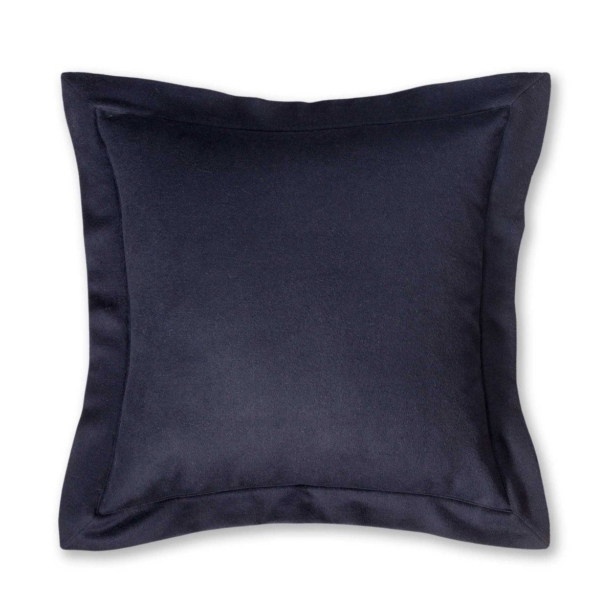 Hudson Euro Pillow in Navy | Alicia Adams Alpaca at Fig Linens and Home