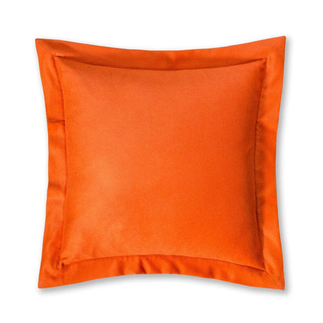 Hudson Euro Pillow in Orange | Alicia Adams Alpaca at Fig Linens and Home