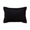 Hudson Lumbar Pillow in Black | Alicia Adams Alpaca at Fig Linens and Home