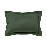 Hudson Lumbar Pillow in Evergreen | Alicia Adams Alpaca at Fig Linens and Home