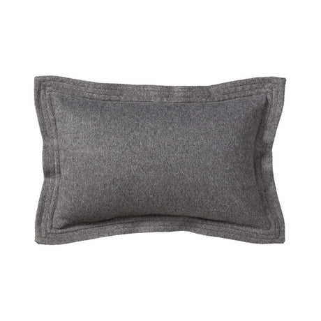 Hudson Lumbar Pillow in Grey | Alicia Adams Alpaca at Fig Linens and Home