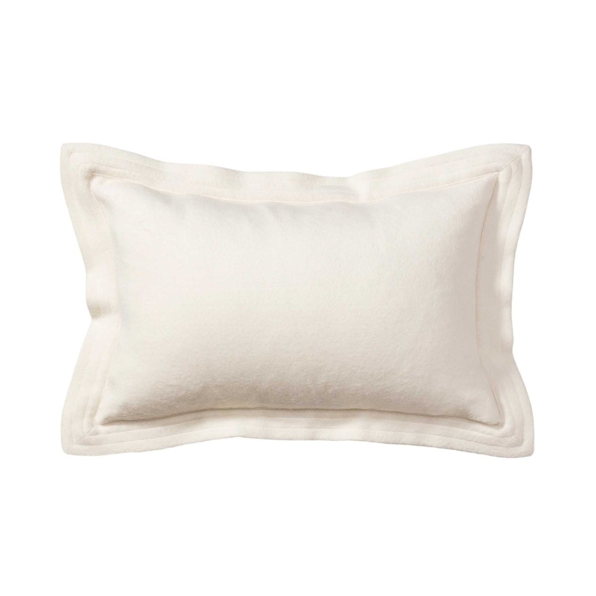 Hudson Lumbar Pillow in Ivory | Alicia Adams Alpaca at Fig Linens and Home