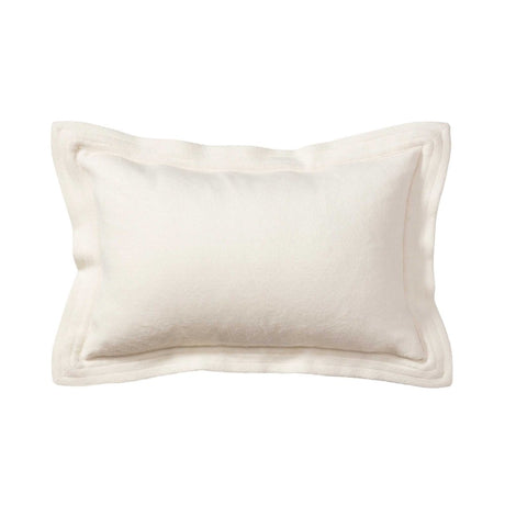 Hudson Lumbar Pillow in Ivory | Alicia Adams Alpaca at Fig Linens and Home