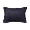 Hudson Lumbar Pillow in Navy | Alicia Adams Alpaca at Fig Linens and Home