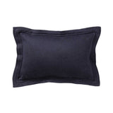 Hudson Lumbar Pillow in Navy | Alicia Adams Alpaca at Fig Linens and Home