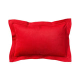 Hudson Lumbar Pillow in Scarlet | Alicia Adams Alpaca at Fig Linens and Home