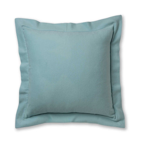Hudson Square Pillow in Aqua | Alicia Adams Alpaca at Fig Linens and Home