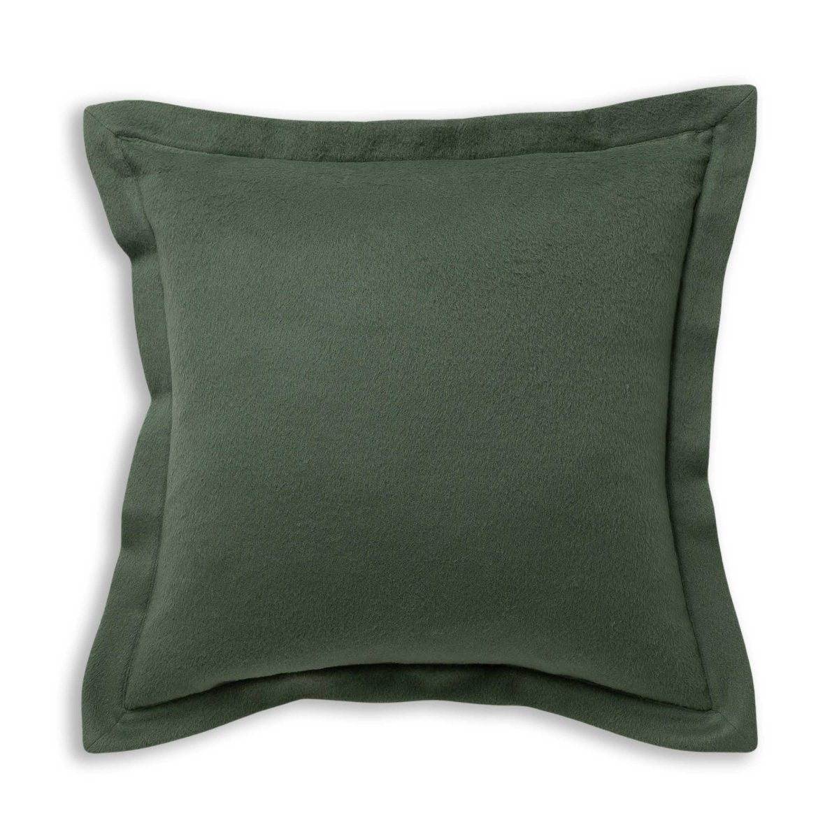 Hudson Square Pillow in Evergreen | Alicia Adams Alpaca at Fig Linens and Home