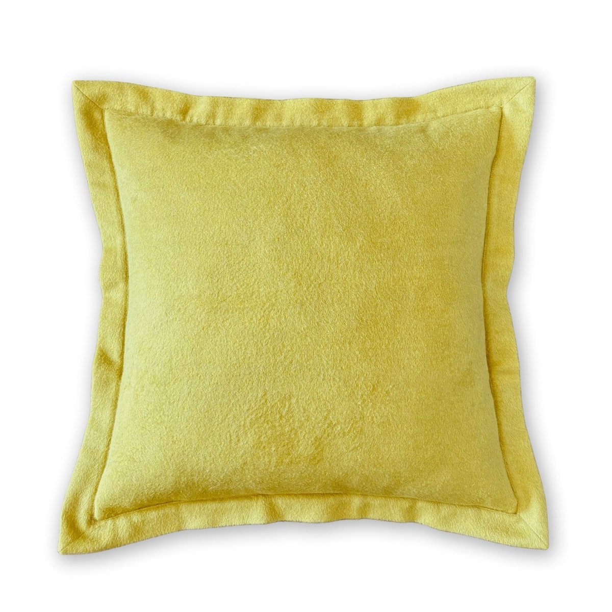 Hudson Square Pillow in French Yellow | Alicia Adams Alpaca at Fig Linens and Home