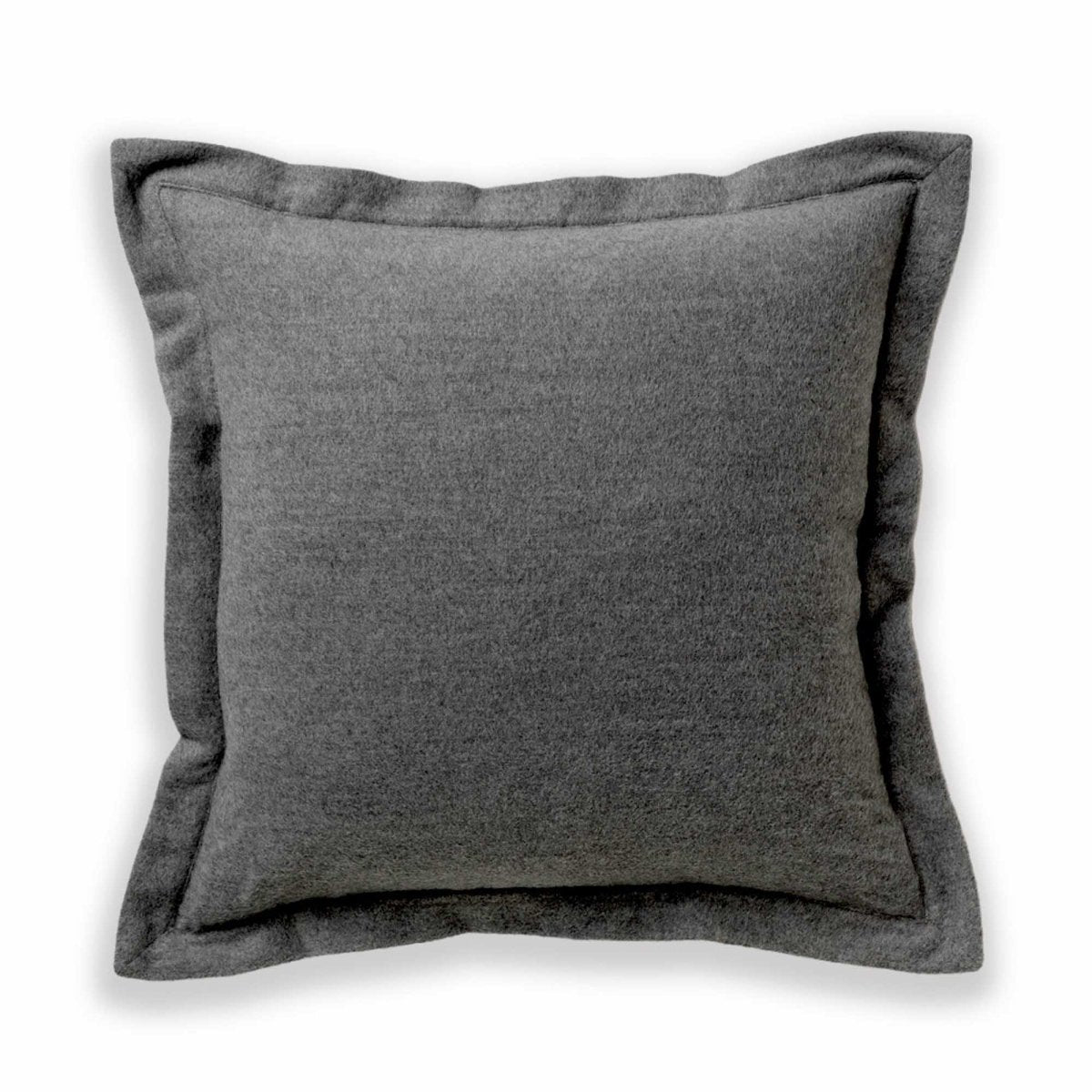 Hudson Square Pillow in Grey | Alicia Adams Alpaca at Fig Linens and Home