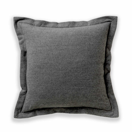 Hudson Square Pillow in Grey | Alicia Adams Alpaca at Fig Linens and Home