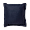 Hudson Square Pillow in Navy | Alicia Adams Alpaca at Fig Linens and Home