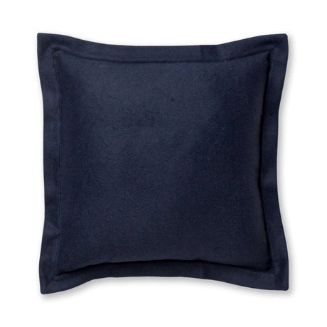 Hudson Square Pillow in Navy | Alicia Adams Alpaca at Fig Linens and Home