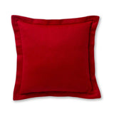 Hudson Square Pillow in Scarlet | Alicia Adams Alpaca at Fig Linens and Home
