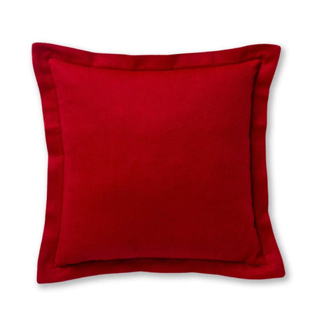 Hudson Square Pillow in Scarlet | Alicia Adams Alpaca at Fig Linens and Home