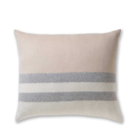King Field Pillow in Beige / Ivory / Light Grey | Alicia Adams Alpaca at Fig Linens and Home