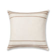 Mazing Euro Pillow in Ivory / Taupe | Alicia Adams Alpaca at Fig Linens and Home