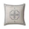 Mazing Pillow in Ivory / Light Grey | Alicia Adams Alpaca at Fig Linens and Home