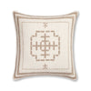 Mazing Pillow in Ivory / Taupe | Alicia Adams Alpaca at Fig Linens and Home