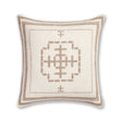 Mazing Pillow in Ivory / Taupe | Alicia Adams Alpaca at Fig Linens and Home