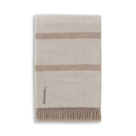 Meadow Throw in Beige / Ivory | Alicia Adams Alpaca at Fig Linens and Home