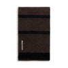 Meadow Throw in Black / Dark Taupe | Alicia Adams Alpaca at Fig Linens and Home