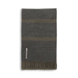 Meadow Throw in Hunter / Charcoal | Alicia Adams Alpaca at Fig Linens and Home