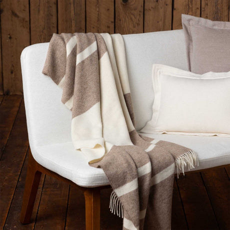 Alicia Adams Alpaca Meadow Throw at Fig Linens and Home - Lifestyle 1