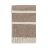 Meadow Throw in Ivory / Light Taupe | Alicia Adams Alpaca at Fig Linens and Home