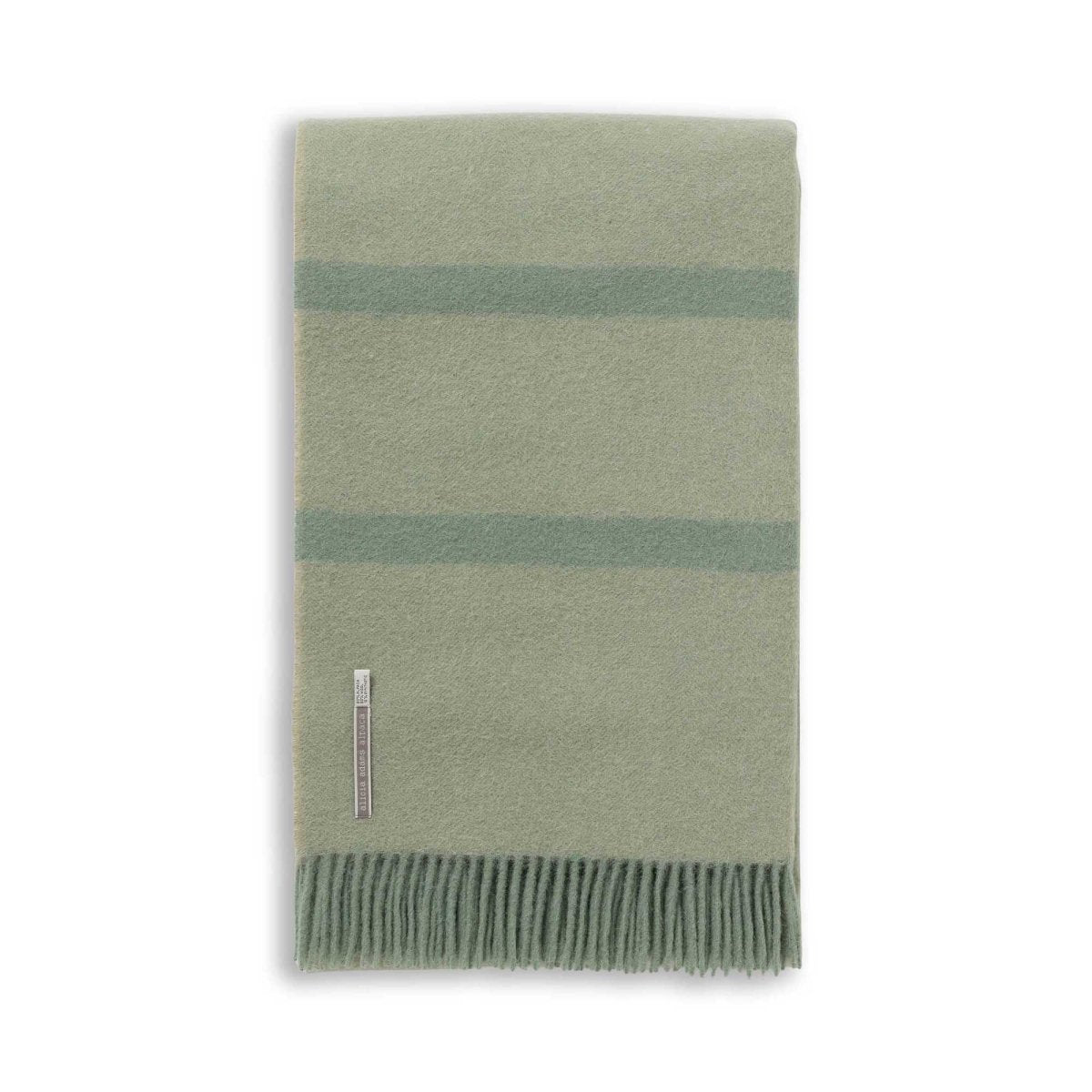Meadow Throw in Sage | Alicia Adams Alpaca at Fig Linens and Home