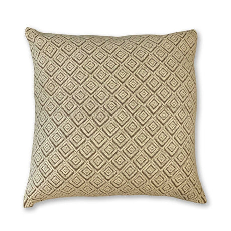 Mystic Euro Pillow in Cognac / Beige | Alicia Adams Alpaca at Fig Linens and Home