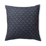 Mystic Euro Pillow in Ivory / Blue | Alicia Adams Alpaca at Fig Linens and Home