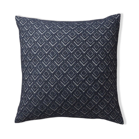Mystic Euro Pillow in Ivory / Blue | Alicia Adams Alpaca at Fig Linens and Home