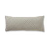 Mystic Long Lumbar Pillow in Aqua / Ivory | Alicia Adams Alpaca at Fig Linens and Home