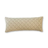 Mystic Long Lumbar Pillow in Cognac / Beige | Alicia Adams Alpaca at Fig Linens and Home