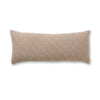 Mystic Long Lumbar Pillow in Ivory / Beige | Alicia Adams Alpaca at Fig Linens and Home